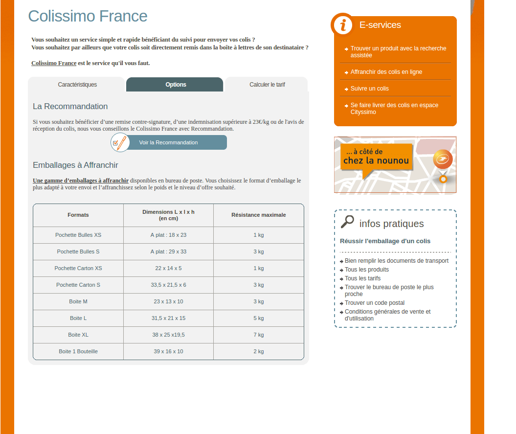 Envoyer un colis depuis colissimo Fiches pratiques Ordissinaute